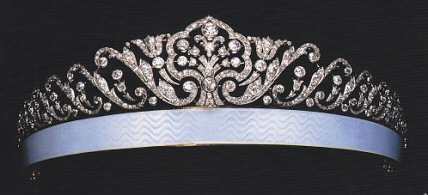 Fabergé Tiara by Fedor Afanasiev (Courtesy Albion Art Company, Ltd.; Wartski, Fabergé and the Russian Jewellers, A Loan Exhibition, 2006, 95 and 102, item 274)