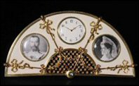 Timepiece/Photograph Frame - Fan - Olsen Kovsh (Courtesy Khalili Family Trust)