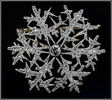 Alma Pihl Snowflake Brooch