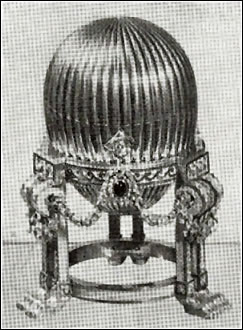 1887 Third Imperial Egg (Courtesy Parke Bernet)