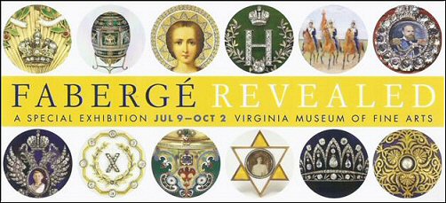 Fabergé Revealed exhibition in Richmond