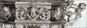 Detail of the Reliquary (Courtesy Museum of Silver in Florence, Italy)