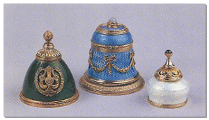 Fauxbergé: Perfume Bottle, Inkwell, Brush Pot New Brunswick Museum, St. John, Canada 