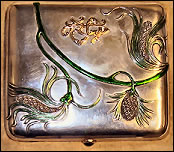 Silver Art Nouveau Case
