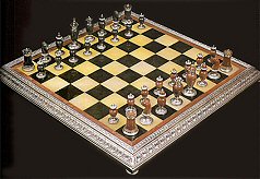 Kuropatkin Chess Set (Courtesy of Dr. Dean and Art & Antiques, March 2005)
