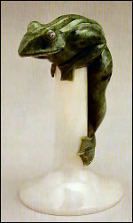 Frog on Stand (Courtesy The Christian de Guigné Collection)