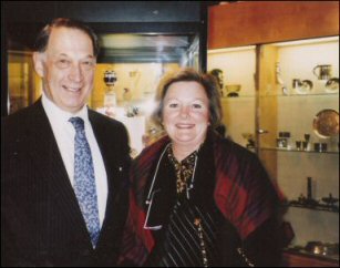 The Late A. Kenneth Snowman, Chairman of Wartski, Carol Warner