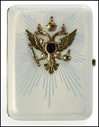 cigarette case with an Imperial eagle