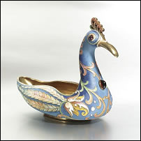 Bird-shaped Kovsh, Imperial Parasol Handle (Courtesy Sotheby's)