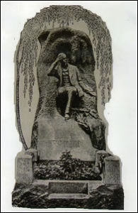 1913 Photo of the Original Monument by Maria Dillon