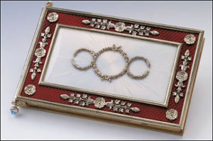 Queen Victoria's Fabergé Notebook (Courtesy The Royal Collection)