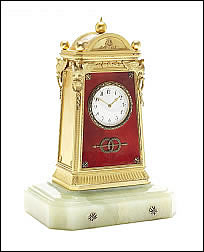Mantel Clock by Julius Rappoport (Courtesy Bonhams London)