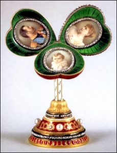 1897 Fabergé Miniature Surprise for the Mauve Easter Egg (Forbes, Christopher, and Robyn Tromeur-Brenner, Fabergé: The Forbes Collection, 1999, 42-45)