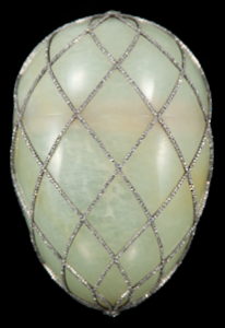 Diamond Trellis Egg (Courtesy McFerrin Collection)