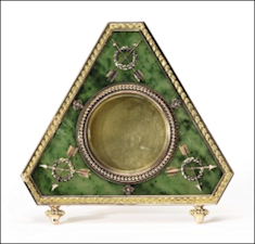 Nephrite Photograph Frame by Mikhail Perkhin from the Rogers Collection (Sotheby’s New York)