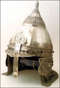 Cigar Box in the Shape of a Russian Helmet, Both by Fabergé (von Habsburg, Géza, et al., Fabergé, 1987,126, 128, 190-1)
