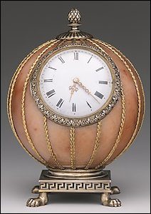 (2) Fabergé Spherical Clock (Courtesy Gray Collection)