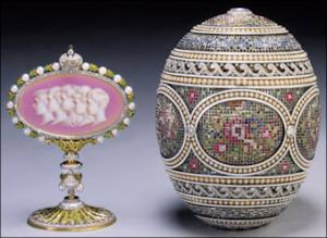1914 Mosaic Egg (28,300 r.) Royal Collection of Queen Elizabeth II, UK