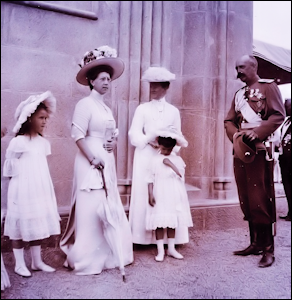 Grand Duke George Mikhailovich and His Family at Kharaks in the Crimea (Courtesy Christie's, New York)