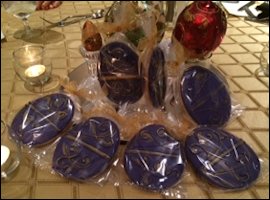 Banquet Celebration Complete with Fabergé Cookies