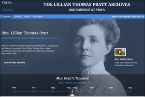 Lillian Thomas Pratt Archives and Fabergé