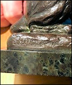 Bronze Statue of a Lioness