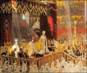 1896 Coronation of Russian Emperor Nicholas II