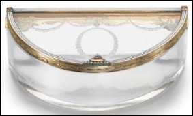 Faberge Demi-lune Box 