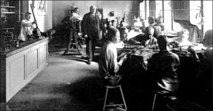 Workmaster Viktor Aarne in His Finnish Studio after 1904